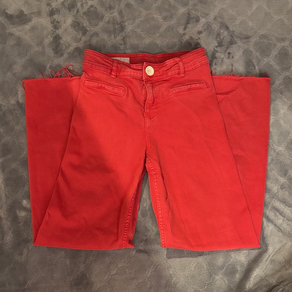 Zara Red Marine Jeans 12-13 Years